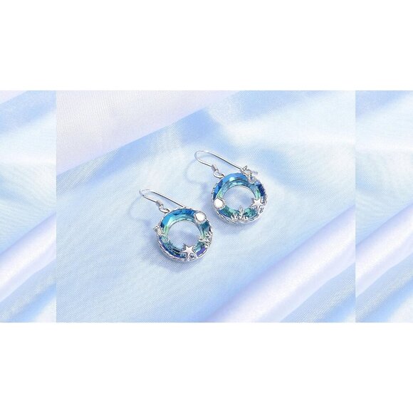 Women's 925 Sterling Silver Beach Seaside Vacation Jewelry Turtle Earrings - Picture 7 of 7